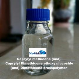 Caprylyl methicone & Caprylyl Dimethicone ethoxy glucoside & Dimethicone crosspolymer